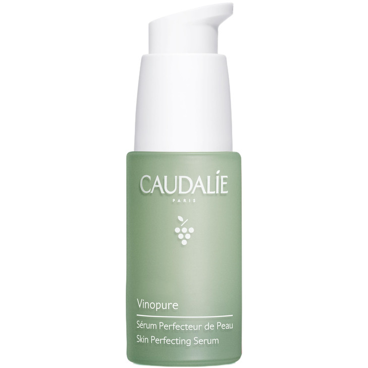 Caudalie Vinopure Natural Salicylic Acid Pore Minimizing Serum with Niacinamide Skin Perfecting Serum 30 mL