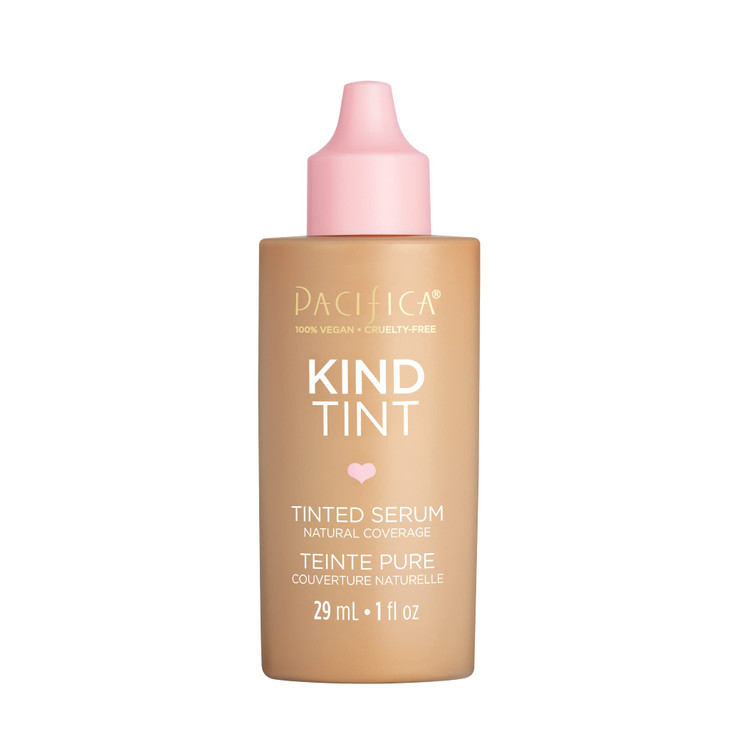 Pacifica Tinted Moisturizer Kind Tint Serum Lightweight Hydrating Foundation with Vegan Collagen Hyaluronic Acid for Dew