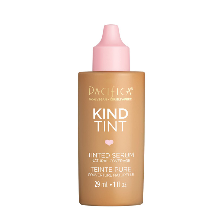 Pacifica Tinted Moisturizer Kind Tint Serum Lightweight Hydrating Foundation with Vegan Collagen Hyaluronic Acid for Dew
