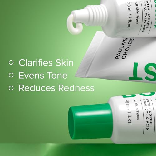 Paulas Choice BOOST 10 Azelaic Acid Booster Cream Gel Face Serum with Salicylic Acid OilFree Skin Brightening Serum for