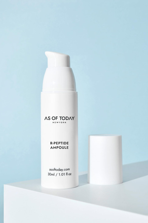 AS OF TODAY RPeptide AmpouleSerum 1 Peptide AntiAging Serum Hydrating Hyaluronic Acid Vitamin E Firming Wrinkles Deep Mo