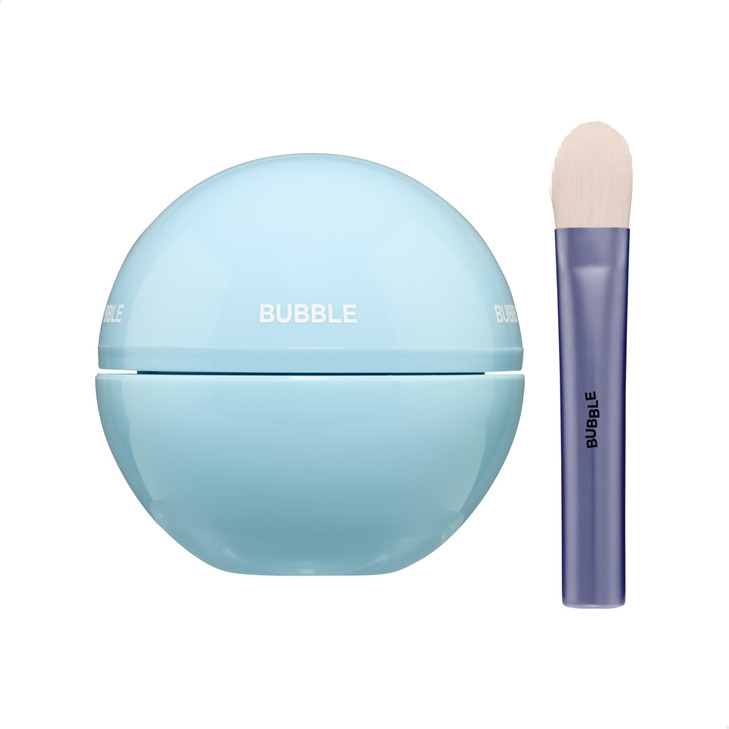 Bubble Skincare Come Clean Detoxifying Clay Mask MineralRich Face Mask with Azelaic Acid and Vitamin E to Gently Exfolia