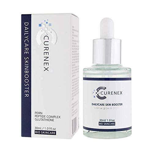 CURENEX Daily Care Skin Booster Serum with Salmon DNA Peptides Glutathione