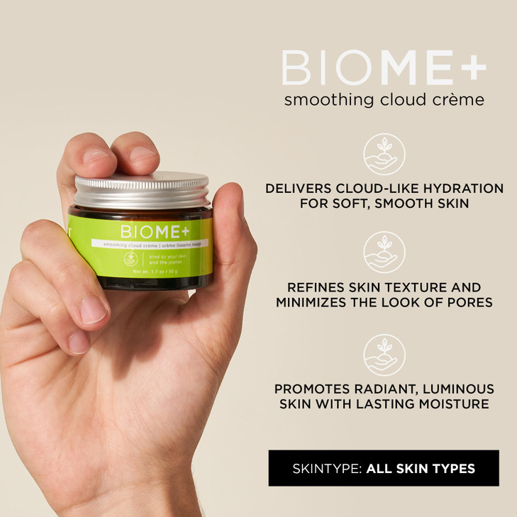 IMAGE Skincare BIOME Smoothing Cloud Crme Microbiome Friendly Face Cream Supports Skin Moisture Barrier 17 oz