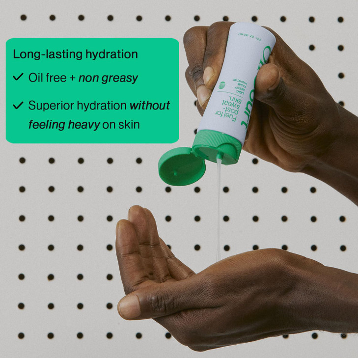 OffCourt Face Moisturizer for Men Light NonGreasy OilFree Mens Face Lotion with Prebiotics and Vitamin C Hydration and F