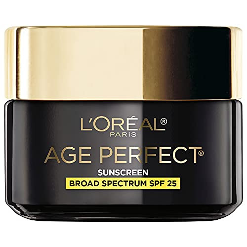 LOreal Paris Age Perfect Cell Renewal AntiAging Day Moisturizer with Broad Spectrum SPF 25 Sunscreen Antioxidants and Vi