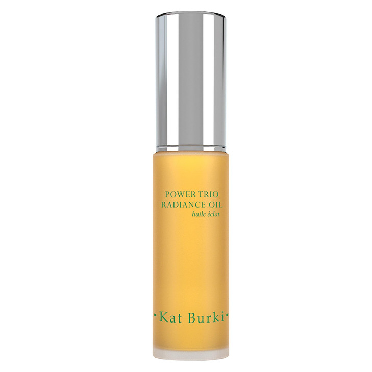 KAT BURKI Power Trio Radiance Oil with Kukui Nut Raspberry Seed and Tamanu Oils Hydrating and RadianceBoosting Face Oil