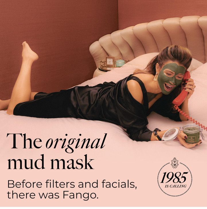 Borghese Advanced Fango Active Mud Mask for Face and Body Exfoliating to Purifying Face Mask with Bentonite Clay Hyaluro
