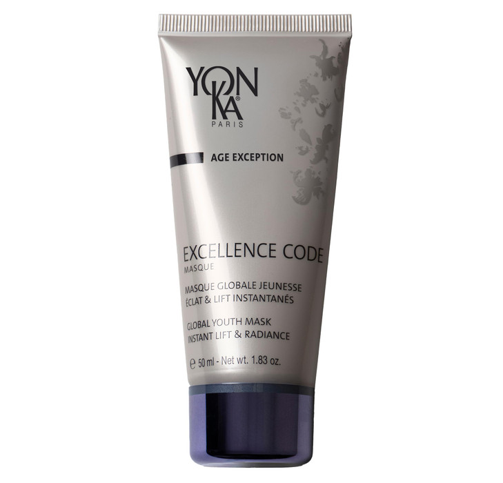 Yonka Excellence Code Masque AntiAging Face Mask and Overnight Sleep Treatment with Hyaluronic Acid Lift and Firm Skin P