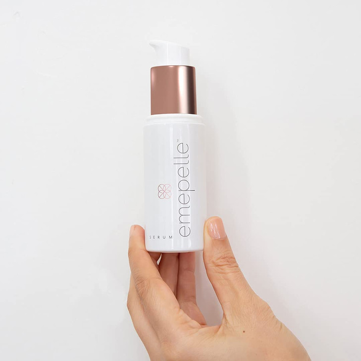 Emepelle Face Serum with MEP Technology Brightening and Ultra Hydrating Serum for Aging Skin with Antioxidants Hyaluroni