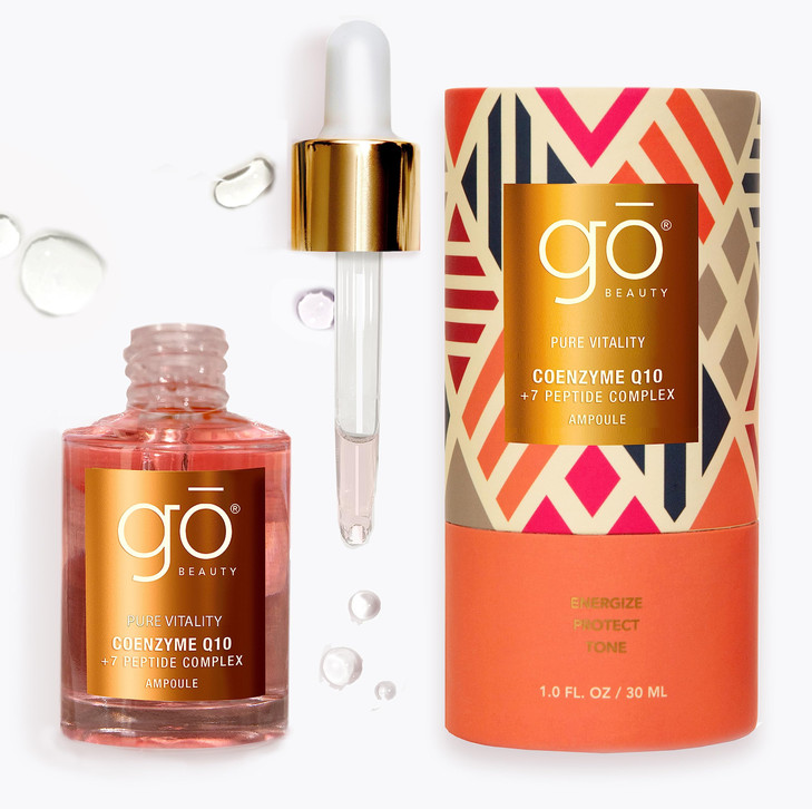 Go Beauty Longevity CoQ10 Daily Antioxidant Defense Serum A Super Food for Skin Boost Skin Health AntiAging Sun Damage S