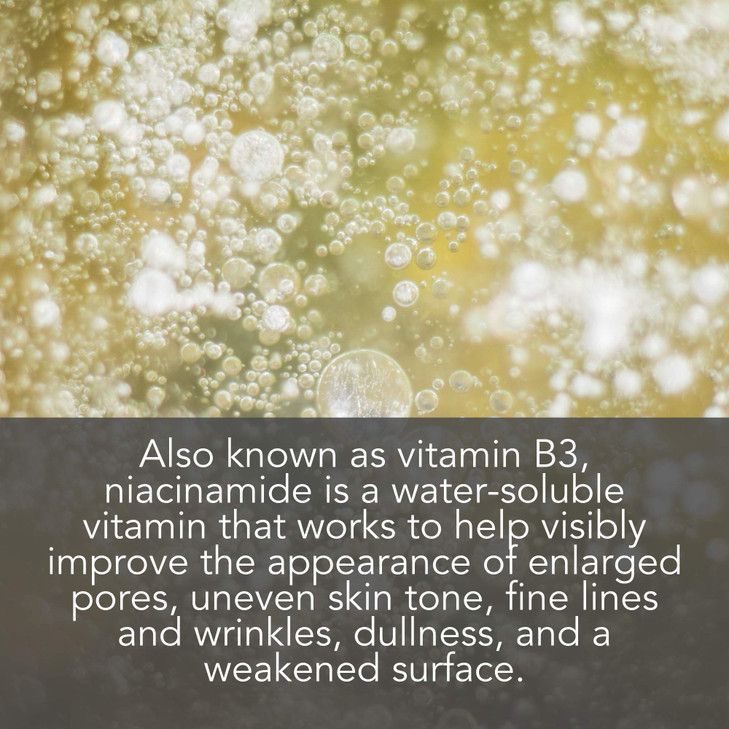 Pure Body Naturals Vitamin B3 Niacinamide Serum 1 Fluid Ounce Super Moisturizer Cream for A Younger Looking Face and Bod