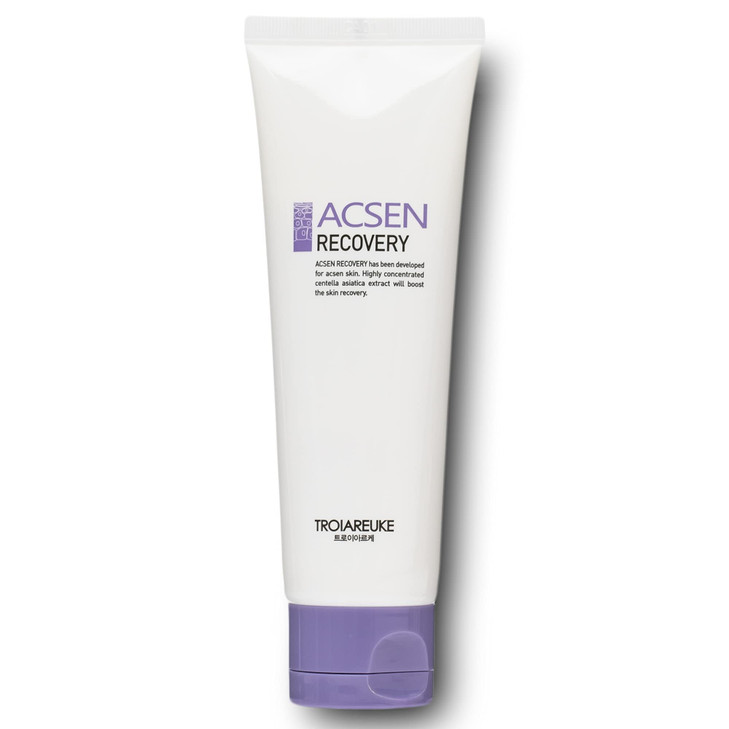 TROIAREUKE ACSEN Recovery Cream Hydrating Soothing Facial Moisturizer Centella Asiatica Olive Oil Squalane Sensitive Dry