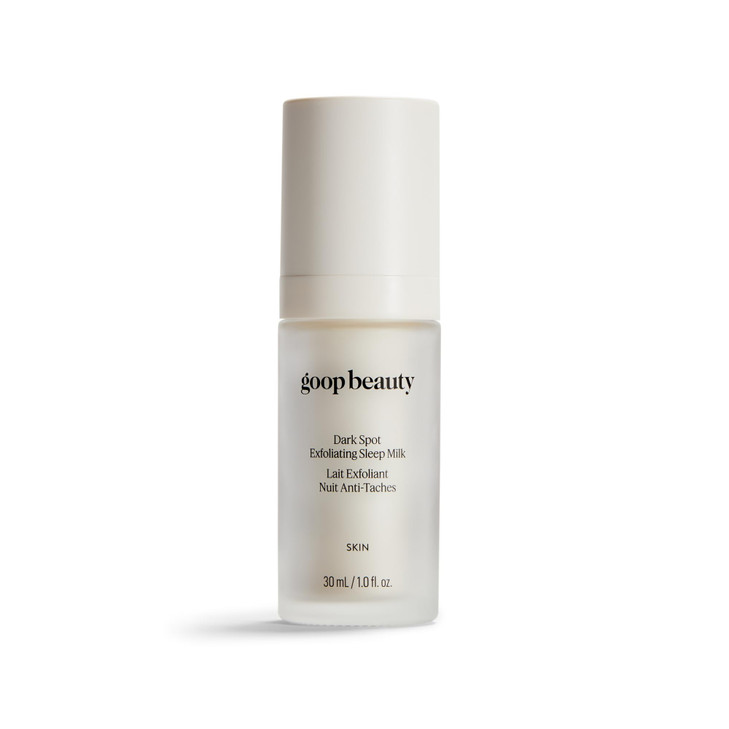 goop Beauty Sleep Milk Serum Intense Face Exfoliator to Smooth Uneven Texture Wrinkles Pores Glycolic Acid Hyaluronic Se