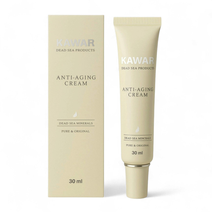 KAWAR Dead Sea AntiAging ExtraFirming Neck Face and Dcollet Cream AntiAging Moisturizer Visibly Firms Smoothes and Lifts