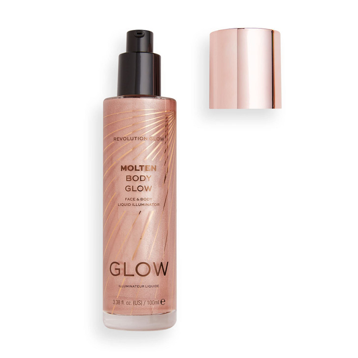 Makeup Revolution Molten Body Glow Rose Gold 100ml