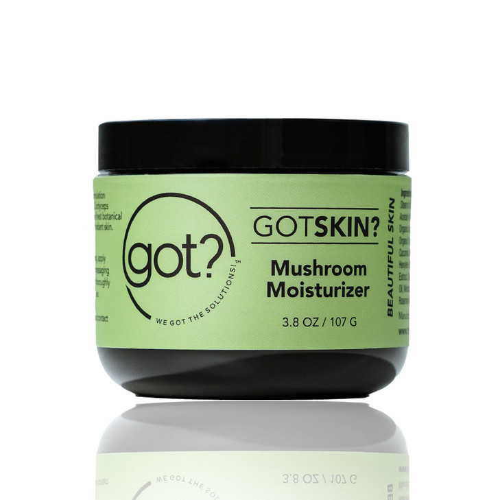 Got Mushroom Face Moisturizer with Reishi Chaga Cordyceps Lions Mane Shea Butter Vitamin E Fast Absorbing Cream for Men