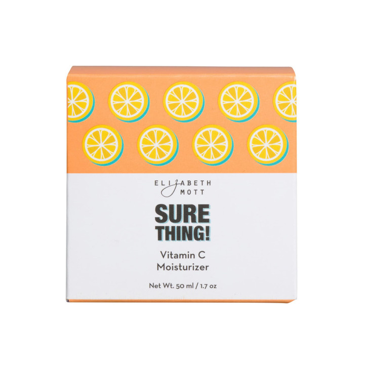 Elizabeth Mott Vitamin C Face Moisturizer Lightweight Gel Cream with Gentle Triple Vitamin C Complex Ceramides Antioxida