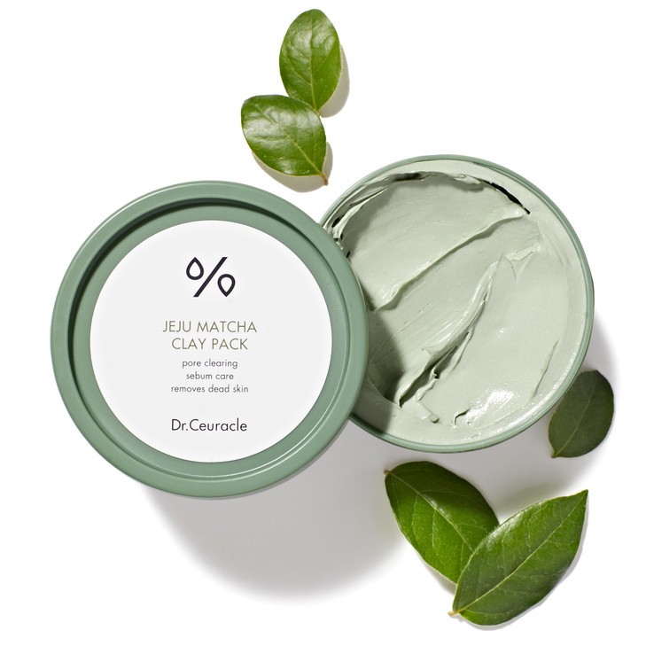 leegeehaam DrCeuracle Jeju Matcha Clay Pack WashOff Type Clay Facial Mask Pack for Cleansing Pore and Detoxifying Dull S