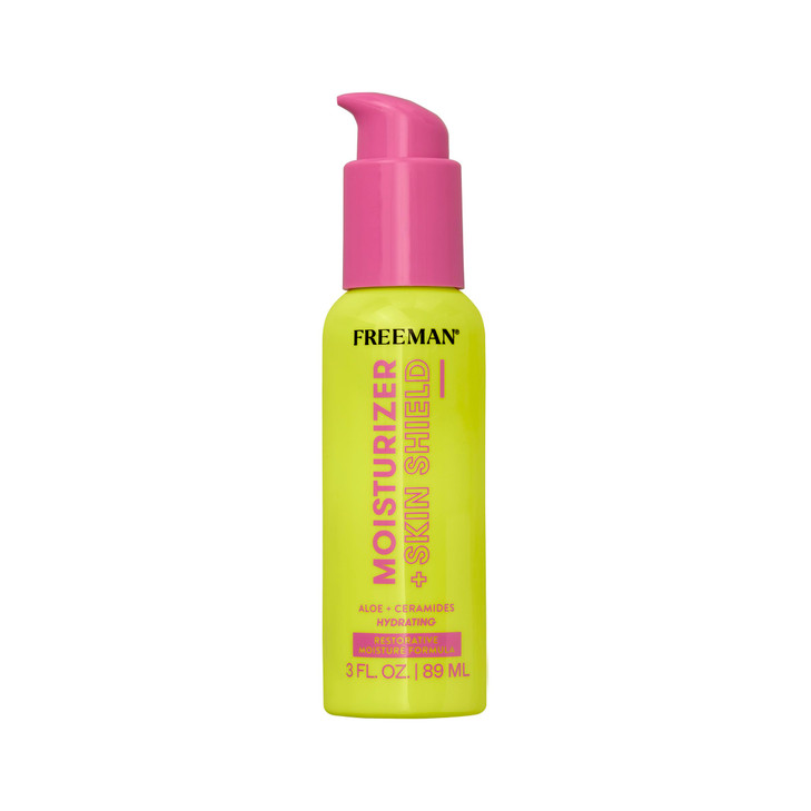 Freeman Moisturizer Skin Shield Lightweight Moisturizer Infused With Aloe Vera Ceramides To Protect Skin Soothes Calms H