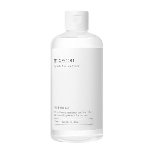 mixsoon Centella Asiatica TonerSoothing and Hydrating Facial Toner CICA Extract Gentle Formula for Sensitive Balanced Sk