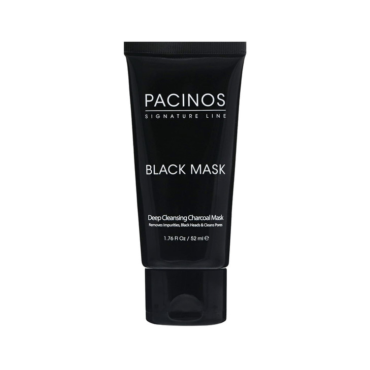 Pacinos Blackhead Remover Deep Cleansing Peel Off Black Mask Active Charcoal Tearing Charcoal Masque 176 oz