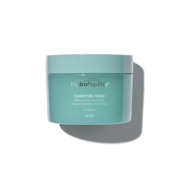 HydroPeptide Clarifying Toner Pads with Peptides for Balance Control 60 Pads