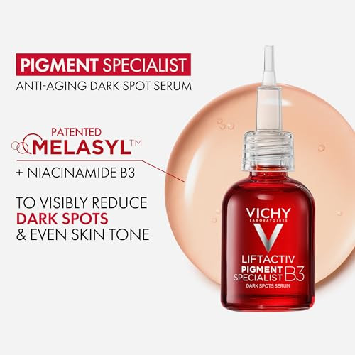 Vichy LiftActiv B3 Serum 8 Niacinamide Melasyl Glycolic Acid AntiAging Dark Spot Corrector for Uneven Skin Tone Lightwei
