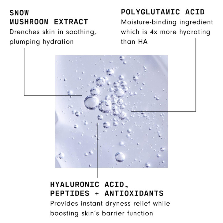 Versed Moisture Maker Hydrating Hyaluronic Serum Lightweight Face Serum for Dry Skin With Moisturizing Polyglutamic Acid