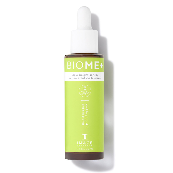 IMAGE Skincare BIOME Dew Bright Serum Microbiome Friendly Facial Serum Boosts Luminosity and Enhances Elasticity 1 fl oz
