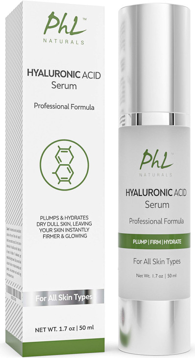 Hyaluronic Acid Serum for Face 175 fl oz 50 ml with Vitamin C and E AntiAging Line Correcting Serum Boosts Hydration Plu