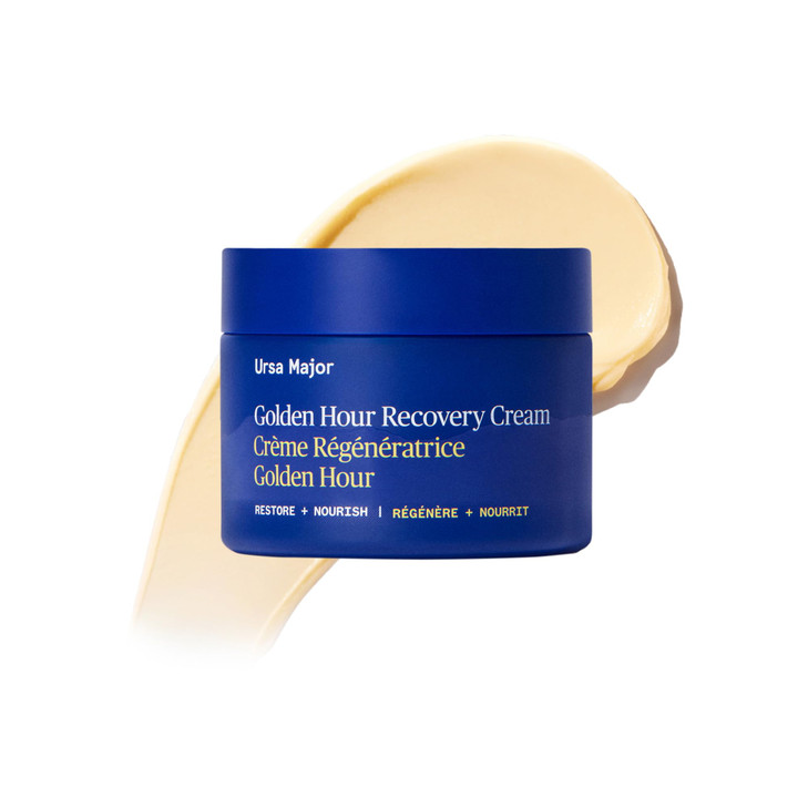 Ursa Major Golden Hour Face Moisturizer Vegan Recovery Cream for Daily Facial Moisturizing Repair Hydrate Natural Formul