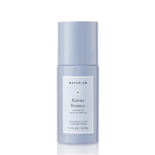 Naturium Barrier Bounce Serum Plumps Hydrates Face Neck Chest Hydration Booster Skin Care with Squalene Ceramide Complex