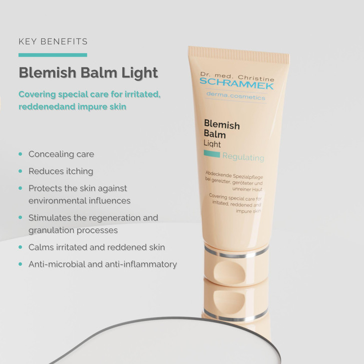 Blemish Balm Light Covering Special Care for Irritated Reddened Impure Skin The Original since 1967 BB Cream Tinted Face