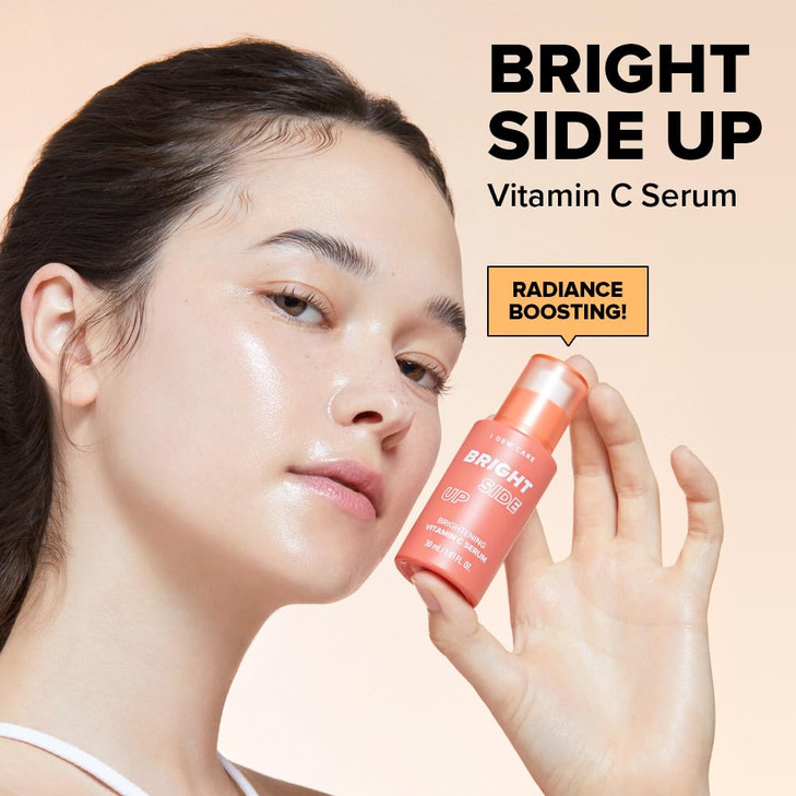 I DEW CARE Vitamin C Face Serum Bright Side Up Hydrating with Niacinamide Korean Glass Skin Care Facial Treatment Nonirr