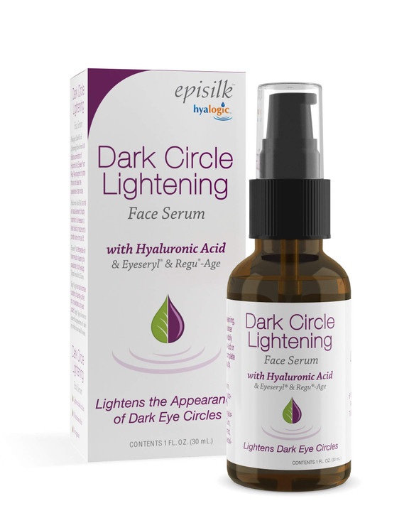 Hyalogic Dark Circle Lightening Face Serum Treat Under Eye Dark Circles wHyaluronic Acid Eveseryl ReguAge Soothe Nourish
