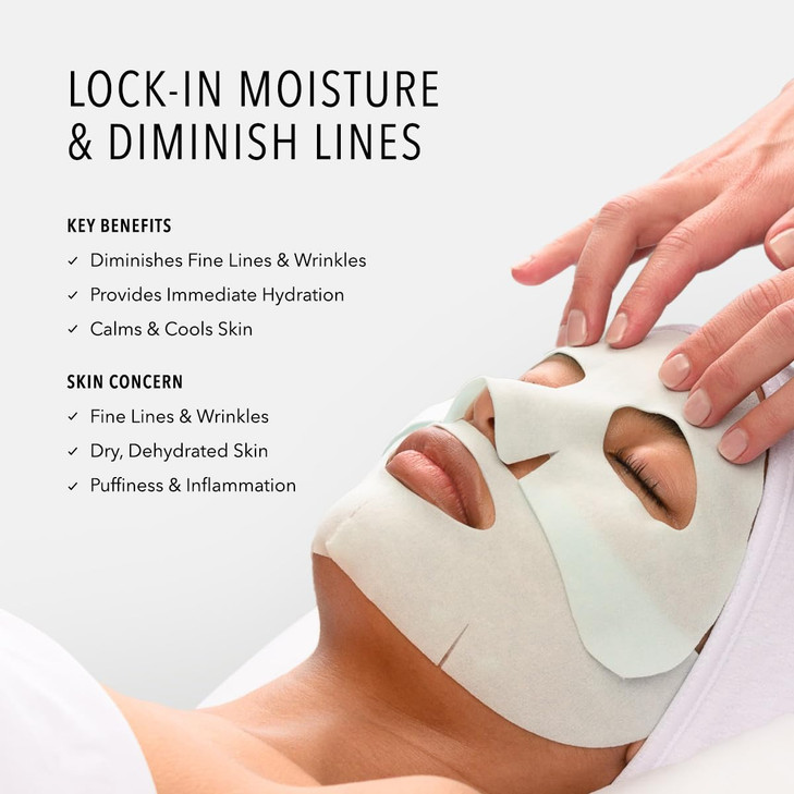 Hydropeptide Polypeptide Collagel Plus Face Mask Line Lifting Hydrogel Peptide Facial Treatments 4 Count
