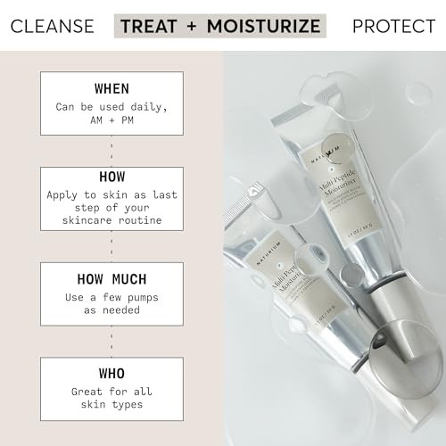 Naturium MultiPeptide Moisturizer Hydrating Smoothing Skin Care Moisturizes with Ethylated Vitamin C Panthenol 17 oz