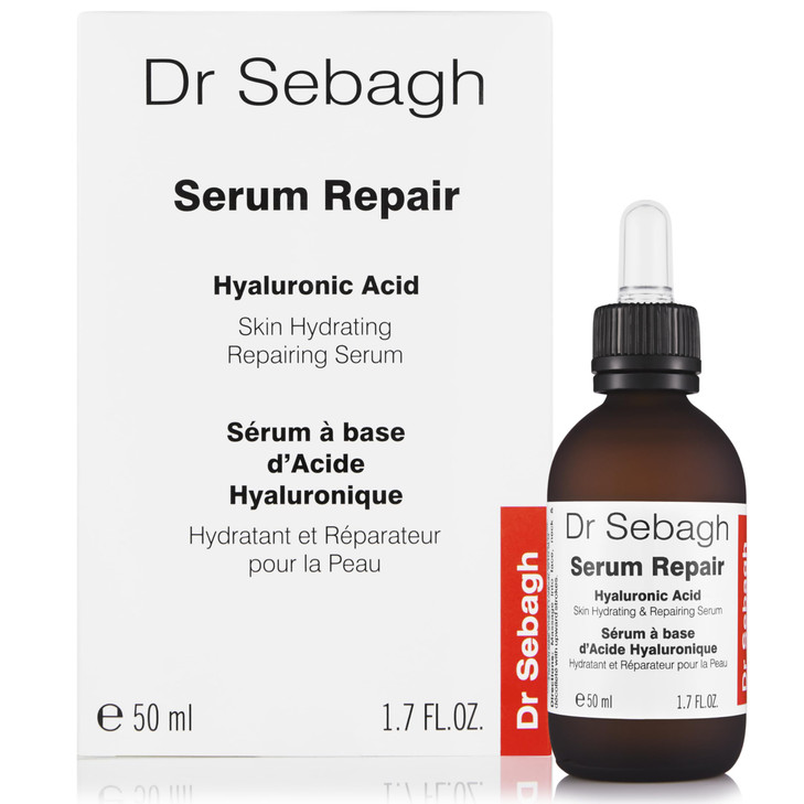 Dr Sebagh Serum Repair 17 fl oz AwardWinning Hyaluronic Acid Facial Hydrator Anti Aging Wrinkle Skin Moisturizing Repair