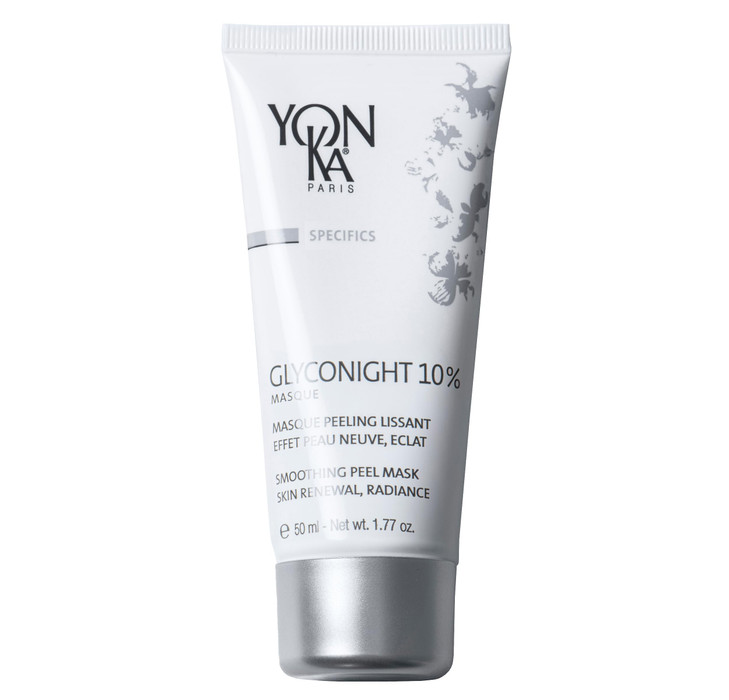 YonKa Glyconight 10 Peel Masque AntiAging Face Mask Skin Renewal for Wrinkles and Pore Reduction with Glycolic Acid 177