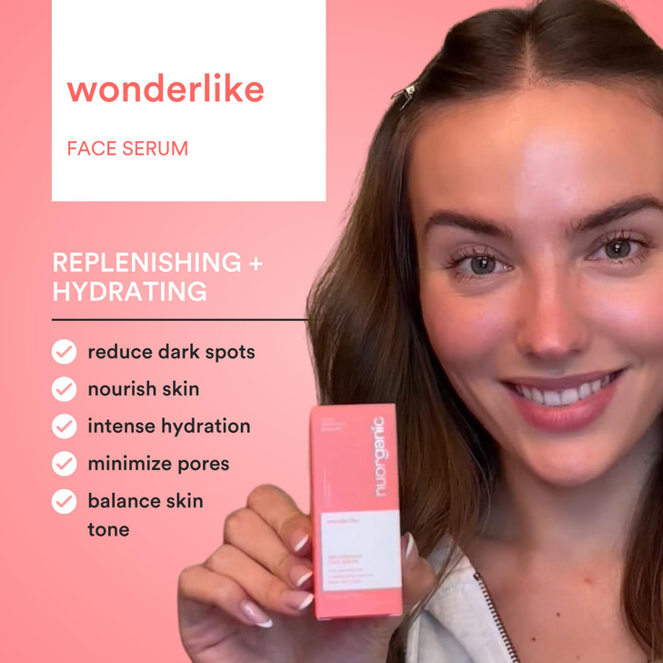 nuorganic 10 Niacinamide Serum with Plant Stem Cells Replenishing Daily Skin Booster for More Raidant Youthful Glow 1fl