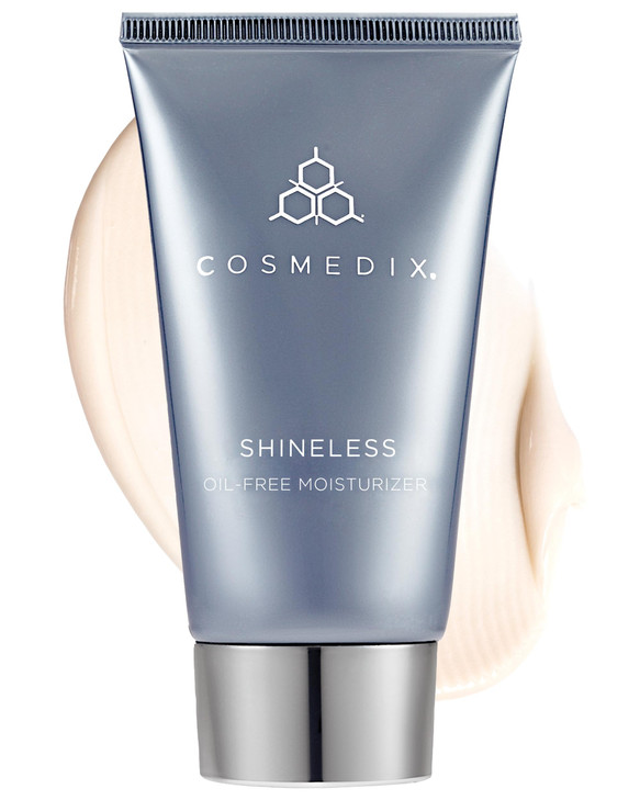 COSMEDIX Shineless OilFree Face Moisturizer Hydrating Cream with Vitamin B3 for Oily BlemishProne Skin Lightweight Daily