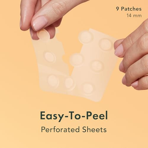 Rael Pimple Patches Miracle Microcrystal Vitamin C Dark Spot Cover Hydrocolloid Patch with Glutathione and Niacinamide K