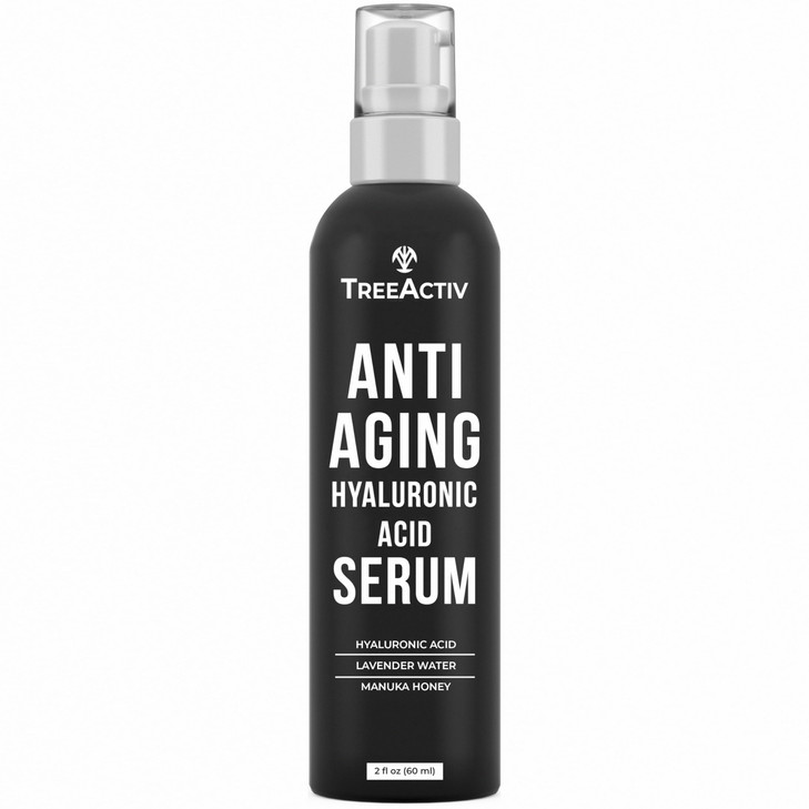 AntiAging Hyaluronic Acid Serum for Face 2 oz Hydrating Wrinkle Repair for Skin Care Pure Hyaluronic Acid Face Serum for