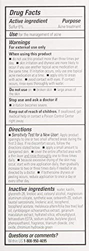 Proactiv Skin Purifying Acne Face Mask and Acne Spot Treatment Detoxifying Facial Mask with 6 Sulfur 90 Day Supply Cream