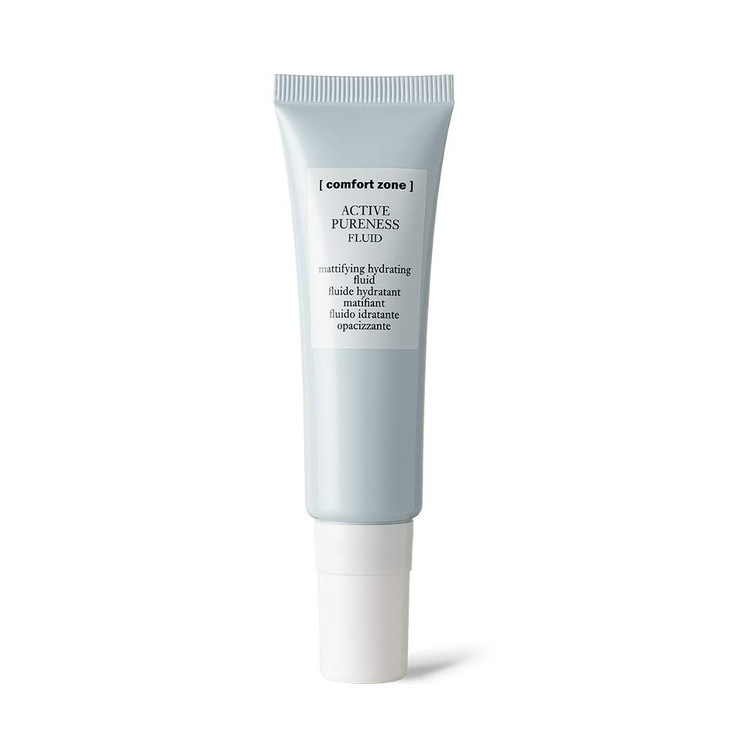 comfort zone Active Pureness Fluid Mattifying Hydrating Moisturizer Vitamin C OilFree Face Lotion AntiShine Primer for O