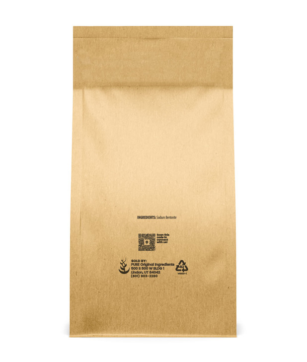 PURE ORIGINAL INGREDIENTS Bentonite Clay 5 lb Fine Powder Sodium Bentonite For Face Masks More