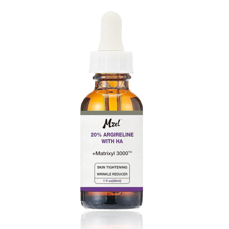 PAPABA 20 Argireline Serum with Matrixyl 3000 Pure Hyaluronic Acid For FaceWith Vitamin CDeep Wrinkle Reducer Anti Aging