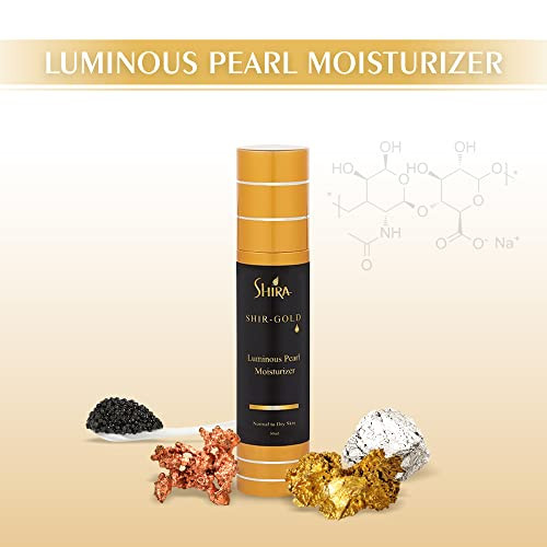 Shira ShirGold Luminous Pearl Moisturizer 50ml Contians Hyaluronic Acid Improves Skin QualityLeaves Skin HydratedSoftNou