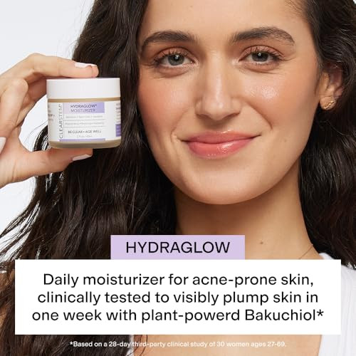 CLEARSTEM HYDRAGLOW Stem Cell Moisturizer Bakuchiol Squalene Youthful Skin Face Moisturizer All Skin Types Facial Skin C